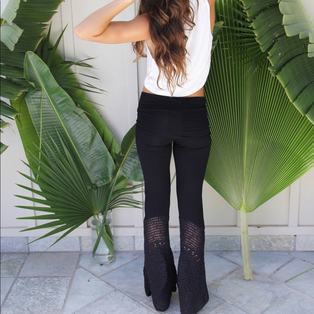 Indah Trigger Crochet Lounge Yoga Pant Lululemon